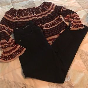 New Spring item: Loft. blouse. Worn once.